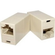 Barrel / Barrel connector rj45 / connector two rj45 connector / LAN cable connection rj45