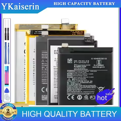 Replacement Battery For OnePlus 1 2 3T 5 5T 6 6T 7 7 7T Pro BLP637 BLP685 BLP699 BLP743 BLP745