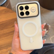 Case For Xiaomi Redmi k90 pro max POCO F8 Pro F8 Ultra Luxury Matte Magnet Acrylic Cover For POCO F8