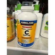 Kirkland Signature Vitamin C and Kirkland Fish Oil