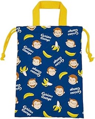 Eye Planning N40109B Curious George Shuzukes Blue W9.3 x H12.2 inches (235 mm) x H310 mm