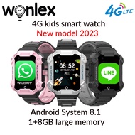 NEW Wonlex kids smart watch CT13 4G LTE Android system 8.1 Video call GPS positioning SOS children's lost and waterproof children's phone watch