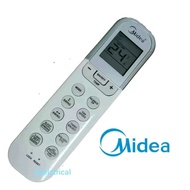 MIDEA Air Cond Remote Control 1.0hp~2.0hp
