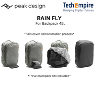 Peak Design Ultra-Packable 45L Rain Fly (WATERPROOF) (BTR-RF-45-BK-1) 45L rainfly