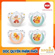 BỘ 2 TI GIẢ NUK SLEEPTIME SILICONE PLUS 0 - 6M (DISNEY)