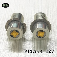 P13.5s Yingke 3วัตต์4V ถึง12V 10V 9V 6V 4.5V ไฟฉายหลอดไฟ Led 3W ไฟฉายสำหรับไฟขับรถและโคมไฟ