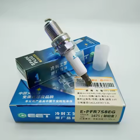 4PCS OE:101905631H PFR7S8EG 1675 Spark Plug For Audi A4/A5/A6L/Q3/Q5 VW CC/Maiten/Tiguan/Golf Seat L
