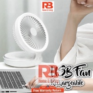 (6inch) Kipas Mini USB Rechargeable USB Fan mini Fan Portable Fan USB Fan Strong Wind