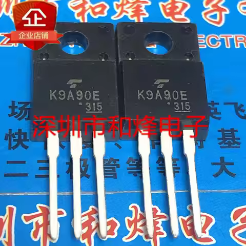 5PCS K9A90E TK9A90E K4106 2SK4106 FQF7N65F TF8N60 AOTF8N60 IPA80R450P7 80R450P7 TO-220F MOSFET