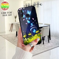 HP Real Case Samsung A60 - Latest Motif Softcase Glass Shiny New Case Glossy casing Samsung A60hp [B