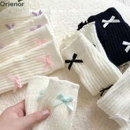 Knitted Sock, Knitted Acrylic Children's Sock Covers,  Bow Warm Leg Warmers
