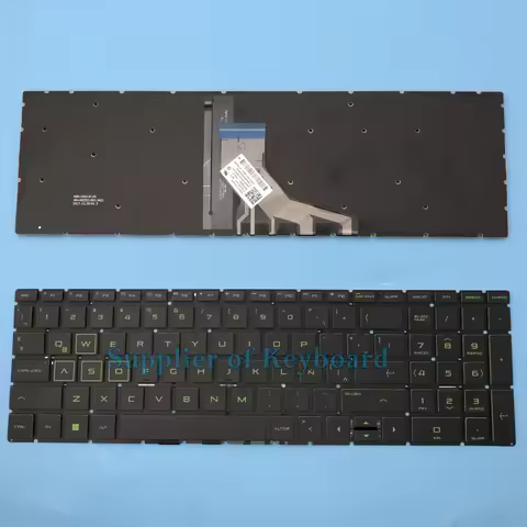 NEW Latin Spanish Keyboard For HP Pavilion 15-cx0001la 15-cx0003la 15-cx0045la 15-cx0049la Black/Gre