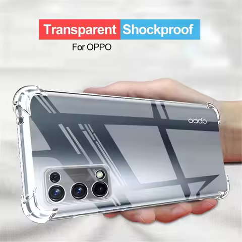 Luxury Shockproof Silicone Soft Case For OPPO A8 A31 A9 A5 2020 A83 A1 A93 A92S A93 5G A94 Pro A96 5
