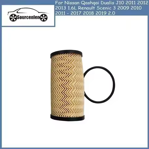 Oil Filter 8200362442 for Nissan Qashqai Dualis J10 2011-2013 1.6L Renault Scenic 3 2009 2010-2019 2