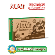 Thùng 48 hộp NuVi Thức uống Sữa Lúa Mạch Cacao/ Sữa Chua Dâu/ Sữa Cam/ Nho/ Đường đen có Thạch 170m