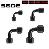 Aluminium AN4 AN6 AN8 AN10 90 Degree Swivel Coupler Fittings Female to 4AN 6AN 8AN 10AN Female Adapt