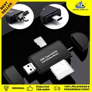 Card Reader OTG 3in1 USB 2.0 Micro USB Type C OTG SD Card MicroSD - YC320