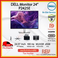 Dell 24 USB-C® Hub Monitor - P2425E  Panel IPS Full HD 1920 x 1200 99% sRGB 100 Hz Warranty 3 Years 