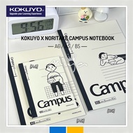 KOKUYO X NORITAKE CAMPUS NOTEBOOK - A6(GRID) / A5(8MM LINE) / B5(8MM LINE) (RANDOM COLOR) Kokuyo not