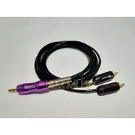 3.5MM STEREO TO RCA RCA MINI JACK CABLE 3 METERS