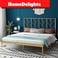 HomeDelights Metal Double Bed Queen size and King size Katil