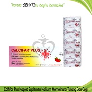 Calcifar Tablet Suplemen Kesehatan Memelihara Tulang