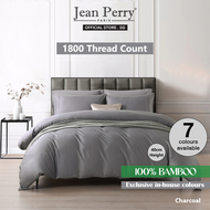 Jean Perry Salford Bamboo Plain Dyed 1800TC Tencel Quilt Cover Set I Tencel I Quilt Cover I Duvet Co