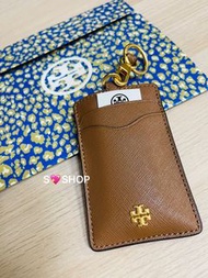 Tory Burch 掛繩證件套（咖啡）