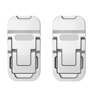 2 Cái/bộ Có Thể Điều Chỉnh Có Thể Gập Lại Laptop Chân Đế Hợp Kim Nhôm Đa Năng Laptop Nâng Làm Mát Ch