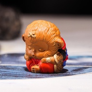 Small Ornaments Ornaments Car Monkey King Mini < Brass Creative > Monkey Factory Direct Sales Monkey
