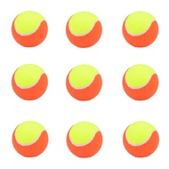 9 PCS Elasticity Soft Beach Tennis Ball High Quality Training Sport Rubber Tennis Balls