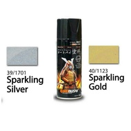 Pilok Pilox Samurai Kurobushi Sparkling Gold Emas Mengkilap Sparkling Silver Silver Mengkilap 400Ml