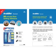 ARALDITE BLUE 90 MINUTES / Epoxy Glue 90 minutes ARALDITE 2 X 15ml