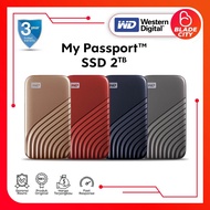 Wd My Passport SSD 2tb Portable | External | External SSD - 3-year Official Warranty
