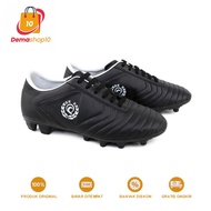 Raindoz RUN 014 Men's Black Synthetic Soccer Shoes / Adult Men's Soccer Shoes Black Soccer Shoes Men