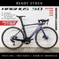 PACIFIC MAGNUS 5.0 CARBON 700C ROADBIKE SEPEDA BALAP ROAD BIKE-veestore01