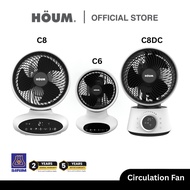 HOUM Adjustable Airflow & Compact Air Circulation Fan 风扇 C6/C8/C8DC
