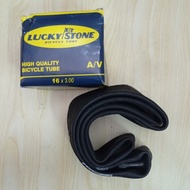 Children's Bicycle Inner Tube Size 16x3.0 Lucky Stone AV Valve