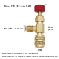 R410a R22 Refrigeration Tool Air conditioning Safety Valve Adapter Fitting Refrigeration Charging Co
