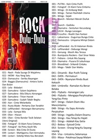 Pendrive 150 Lagu Melayu Rock Kapak