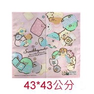 asdfkitty*日本製 san-x 角落生物睡衣派對桌墊/餐墊/桌巾/大手帕-43*43公分-防止兒童弄髒桌子-正版