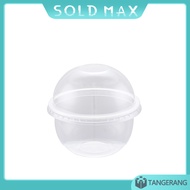 50pcs Dessert Cup 250ml/360ml Cup Bulat Tebal Untuk Es Krim Cake Dessert