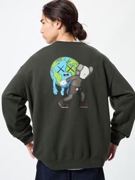 Uniqlo KAWS Universe 日本限定  EARTH 地球 衛衣 sweatshirt