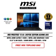 MSI Prestige 13 AI+ Ukiyoe Edition A2VMG 205 (13.3" 2.8K OLED/U7-258V/32GB DDR5/2TB SSD/Intel Arc 14