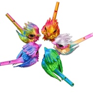 Wisel Burung Cetakan 3D Baru untuk Hiasan Meja Rumah, Alat Muzik Hiasan dengan Suntikan Air, Serulin