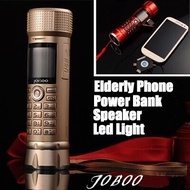 Elderly Phone/PowerBank/Strong Led Light/Mini Hifi Speaker/Best Gift