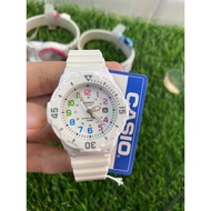 Casio Youth Analog White Resin Unisex Watch