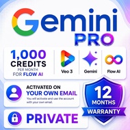 Gemini Ai Pro, Private Account 12 Months, Gemini Pro