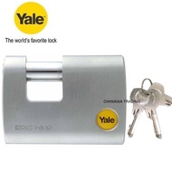 Yale Y124B/70/115/1 Brass Rectangular Padlock with Boron Steel Shackle 70mm Kunci