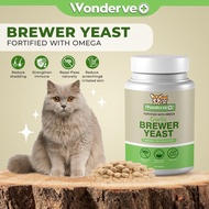 Wondervet Supplement Brewer Yeast Tablet for Cats And Dogs (100 Tablets)